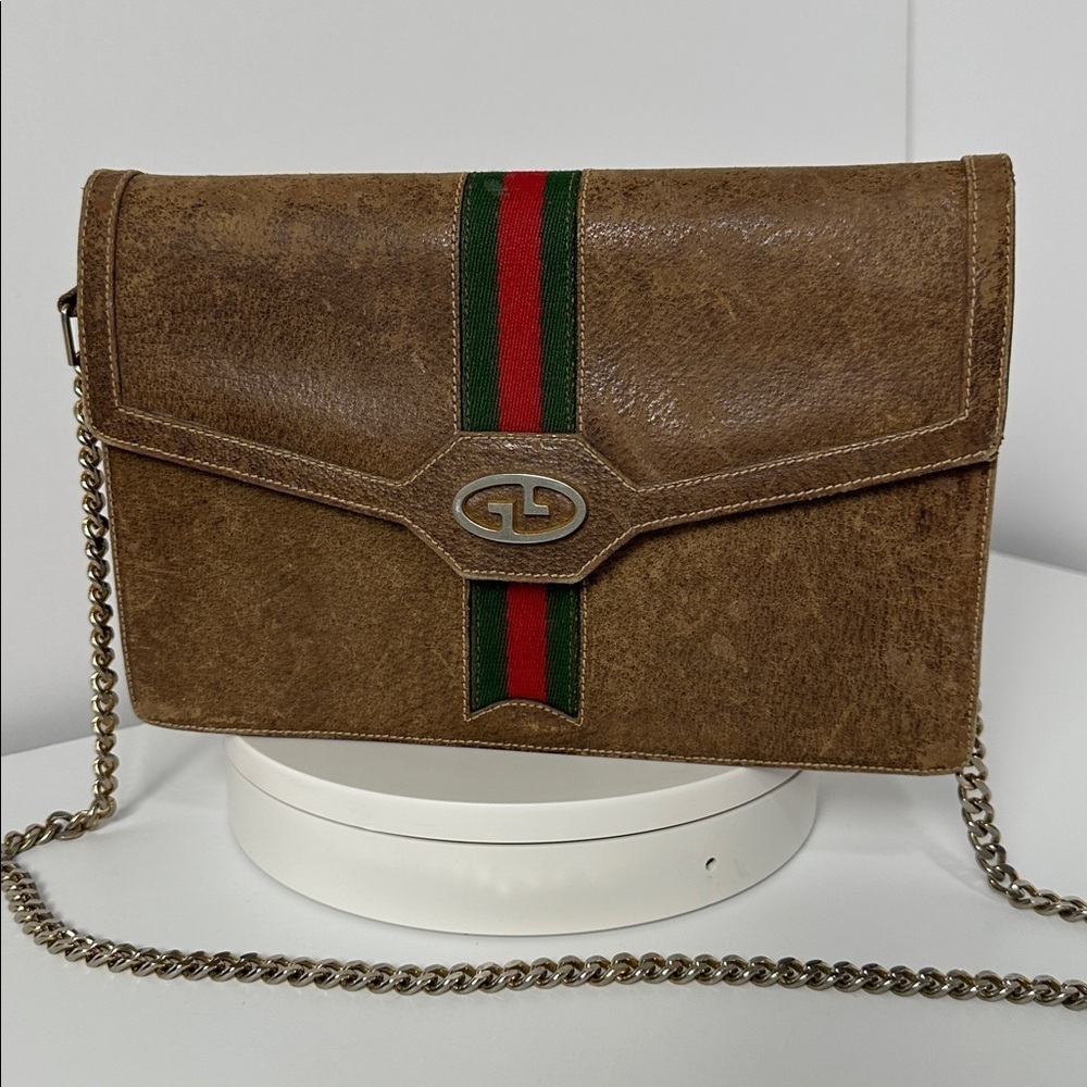 💯 Authentic Gucci Shoulder Bag with Cherryline🍀